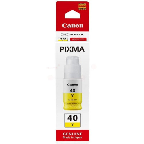 Canon 3402C001/GI-40Y Ink bottle yellow, 7.7K pages 70ml for Canon Pixma G 5040/GM 2040