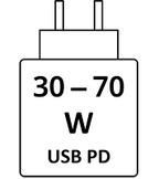 Apple MacBook Air 13-inch : M4 chip with 10-core CPU and 10-core GPU, 24GB, 512GB SSD - Midnight