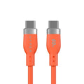 Targus HyperJuice Flex USB cable USB 2.0 1.5 m USB C 0.48 Gbit/s 60 W Orange