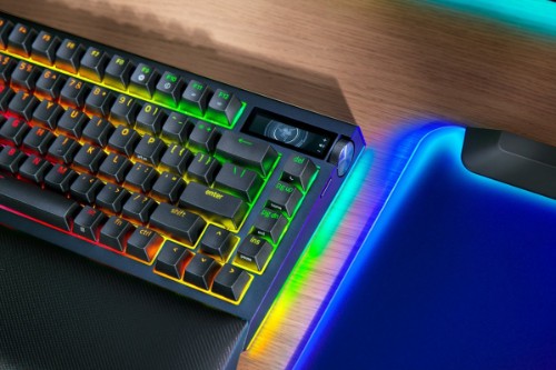 Razer BlackWidow V4 Pro keyboard Gaming USB + RF Wireless + Bluetooth QWERTY US International Black