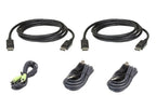 ATEN USB DisplayPort Dual Display Secure KVM; 1,8M USB DisplayPort Dual Display