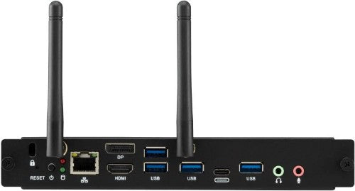 Viewsonic VPC37-W53-G1 PC/workstation Intel® Core™ i5 i5-10400T 8 GB DDR4-SDRAM 256 GB SSD Windows 10 Pro Slot-in PC Mini PC Black