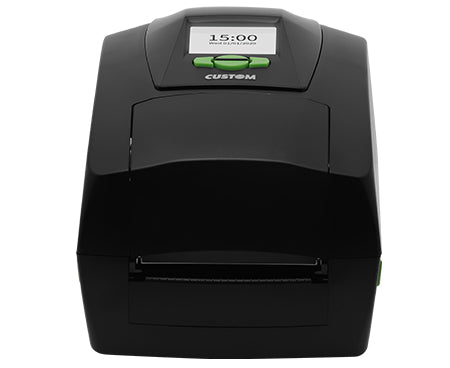 CUSTOM D4 202 ETH label printer Direct thermal / Thermal transfer 203 x 203 DPI Wired Ethernet LAN