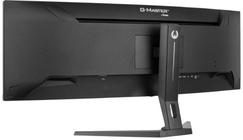 iiyama G-MASTER Immerse yourself in the game with the curved 45’’ Dual QHD Red Eagle Gaming Display