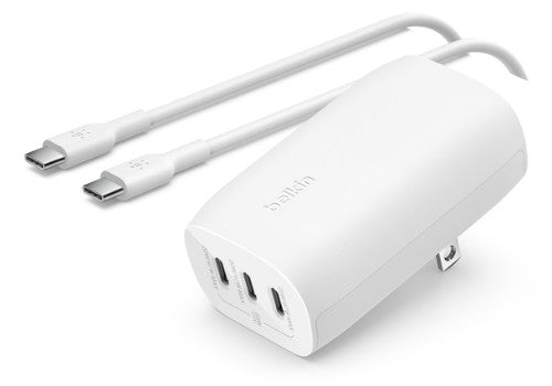 Belkin WCC002VFWH mobile device charger Laptop, Smartphone, Tablet White AC Fast charging Indoor