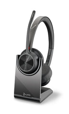 HP Poly Voyager 4320 Microsoft Teams Certified Headset +BT700 dongle +Charging Stand