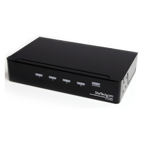 StarTech.com 4-port HDMI splitter and signal amplifier - TAA