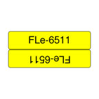 Brother FLE-6511 DirectLabel Label yellow 45mm x 21mm Pack=72