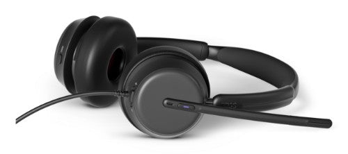 Lenovo 4Z21P85373 headphones/headset Wired Head-band Office/Call center USB Type-C / USB Type-A Black