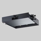 StarTech.com 2U Steel Lockable 19in Rackmount Drawer for AV, Network, Server Cabinets, 22lb (10kg) Capacity, Rear Cable Pass-through Holes, Keys Included