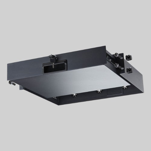 StarTech.com 2U Steel Lockable 19in Rackmount Drawer for AV, Network, Server Cabinets, 22lb (10kg) Capacity, Rear Cable Pass-through Holes, Keys Included