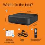 Epson Lifestudio Grand — EH-LS670B Metallic black