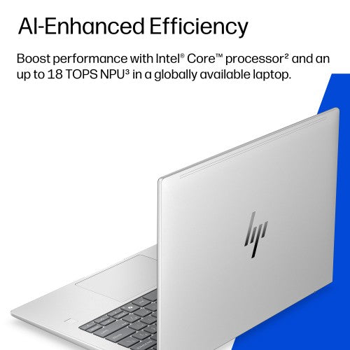 HP EliteBook 6 G2i 14 inch Notebook AI PC Intel Core 7 350 Laptop 35.6 cm (14") WUXGA 16 GB DDR5-SDRAM 512 GB SSD Wi-Fi 7 (802.11be) Windows 11 Pro Silver