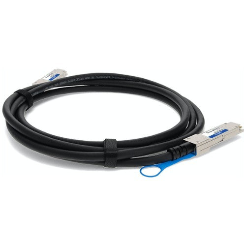 AddOn Networks QSFP-100G-CU0-5M-AO InfiniBand/fibre optic cable 0.5 m QSFP28 Black