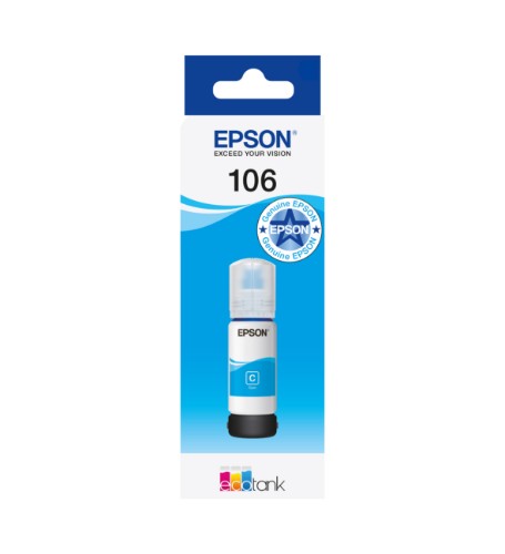 Epson C13T00R240/106 Ink bottle cyan, 5K pages 3400 Photos 70ml for Epson ET-7750
