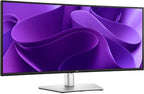DELL Pro Plus P3425WE computer monitor 86.6 cm (34.1") 3440 x 1440 pixels Wide Quad HD LCD Black, Grey
