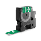 Dymo 1805420 Ribbon Vinyl white on green 19mmx5,5m for Dymo Rhino 6-19mm/24mm