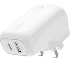 Belkin WCB009MYWH mobile device charger Universal White AC Fast charging Indoor