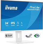 iiyama ProLite XB2497HSN-W1 computer monitor 60.5 cm (23.8") 1920 x 1080 pixels Full HD LED White