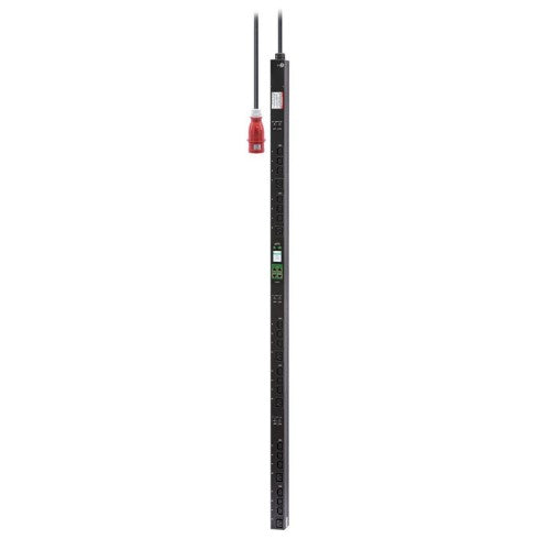 APC Easy Rack PDU, Metered Outlet, 0U, 3 Phase, 22kW, 230V, 32A, (18) C13 and (6) C19 outlets, IEC60309 3P+N+PE inlet