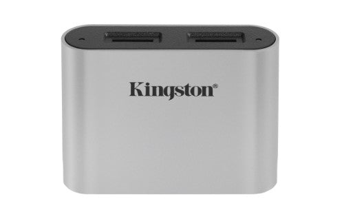 Kingston Technology USB3.2 Gen1 Workflow Dual-Slot microSDHC/SDXC UHS-II Card Reader