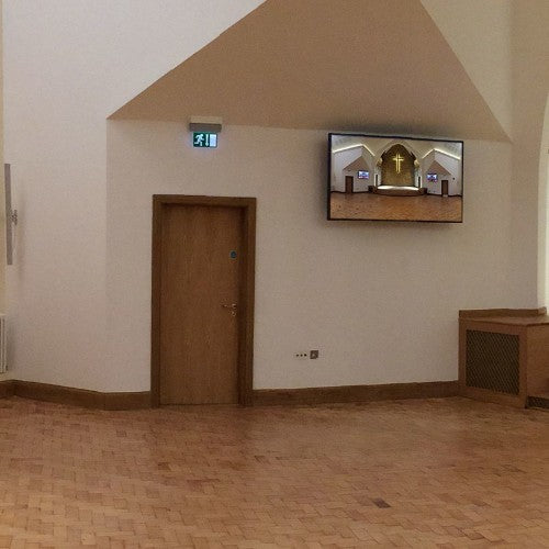 Allsee Technologies M65UHD4 Signage Display Digital signage flat panel 165.1 cm (65") LED Wi-Fi 450 cd/m² 4K Ultra HD Black Android 5.0.1