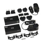 Tripp Lite B127A-2A1-BHBH 2-Port HDMI over Cat6 Extender Kit, Transmitter/Receiver - 4K 60 Hz, HDR, 4:4:4, PoC, 230 ft. (70.1 m), TAA