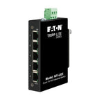 Tripp Lite NFI-U05 5-Port Unmanaged Industrial Ethernet Switch - 10/100 Mbps, Ruggedized, -40° to 75°C, DIN/Wall Mount