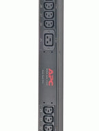 APC NetShelter Basic Rack PDU, Zero U, 12.5kW, 208V, 30 C13 and 6 C19 outlet, 10ft input cord