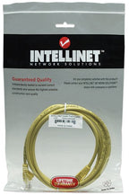 Intellinet Network Patch Cable, Cat5e, 1m, Yellow, CCA, U/UTP, PVC, RJ45, Gold Plated Contacts, Snagless, Booted, Lifetime Warranty