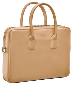 Mobilis 042021 laptop case 40.6 cm (16") Briefcase Beige