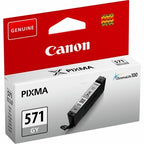 Canon 0389C001/CLI-571GY Ink cartridge gray, 780 pages ISO/IEC 24711 125 Photos 7ml for Canon Pixma MG 7750