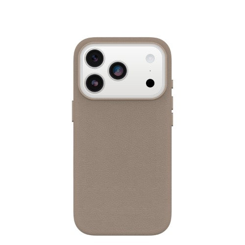 OtterBox Symmetry Cactus Leather Series for Apple iPhone 17 Pro, Cottonwood Glen