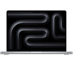 Apple MacBook Pro 14-inch : M4 Pro chip with 12-core CPU and 16‑core GPU, 24GB, 512GB SSD - Silver