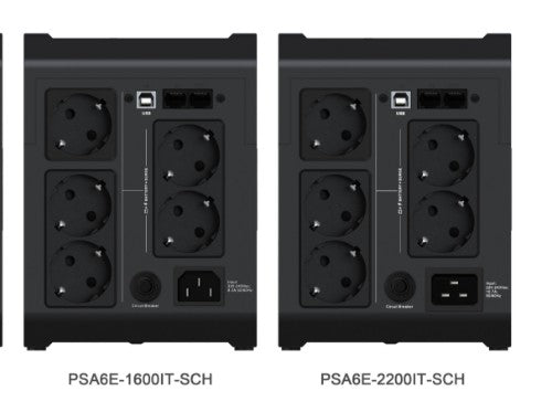 Vertiv PowerUPS 200 Essential PSA6E-2200IT-SCH, 2200VA/1225W
