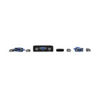 Tripp Lite B032-VU2 2-Port USB/VGA Cable KVM Switch with Cables and USB Peripheral Sharing