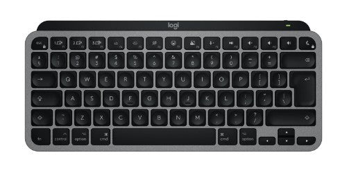 Logitech Master MX Keys Mini For Mac keyboard Home/Office Bluetooth QWERTY US International Black, Grey