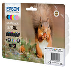 Epson C13T37984010/378XL Ink cartridge multi pack Bk,C,M,Y,LC,LM high-capacity 11,2ml 3x9,3ml 2x10,3ml Pack=6 for Epson XP 8000