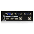 StarTech.com 2 Port Professional USB KVM Switch Kit with Cables - TAA