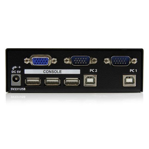 StarTech.com 2 Port Professional USB KVM Switch Kit with Cables - TAA