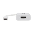 Tripp Lite U444-06N-HD8KW USB-C to HDMI Adapter (M/F) - 8K, HDR, 4:4:4, HDCP 2.3, White