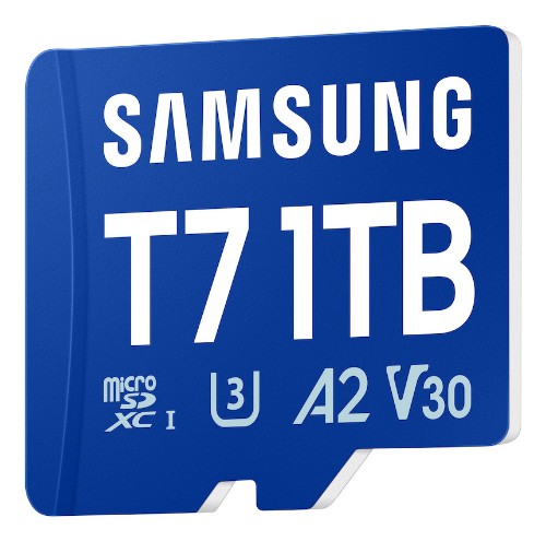 Samsung T7 microSD card