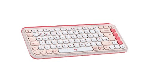 Logitech POP Icon Keys keyboard Universal Bluetooth QWERTY UK English Rose