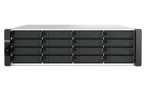 QNAP ES1686dc R2 NAS Rack (3U) Intel® Xeon® D D-2142IT 48 GB DDR4 0 TB QNAP QES Black, Grey