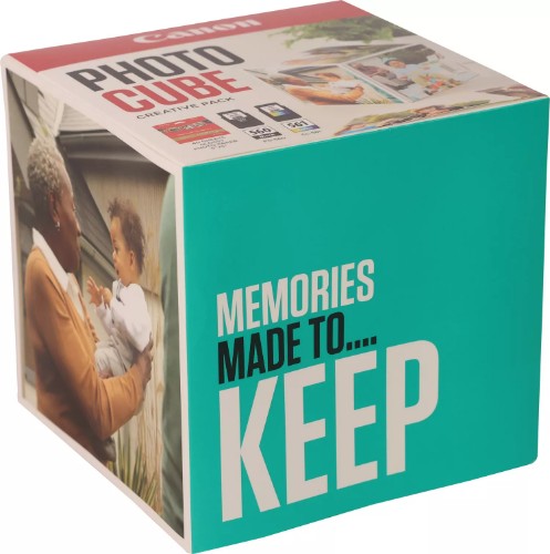 Canon 3713C012/PG-560+CL-561 Printhead cartridge multi pack black + color Cube white blue +PP201 40 sheet 13x13cm 7,5ml + 8,3ml Pack=2 for Canon Pixma TS 5350