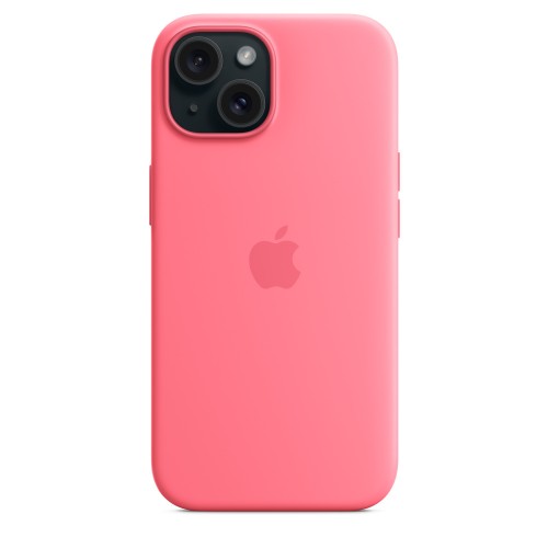 Apple iPhone 15 Silicone Case with MagSafe - Pink
