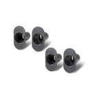APC NetShelter Cable Management, Vertical Cable Manager, Spools for Vertical Fiber Organizer, Set of 4, Black, 64 x 119 x 103 mm