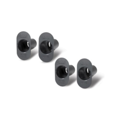 APC NetShelter Cable Management, Vertical Cable Manager, Spools for Vertical Fiber Organizer, Set of 4, Black, 64 x 119 x 103 mm