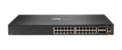 HPE Aruba Networking CX 6300F 24-port 1GbE and 4-port SFP56 Switch