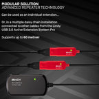 Lindy 8m USB 2.0 Active Extension Pro Hub